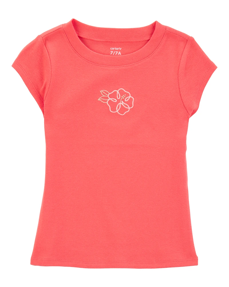 Kid Floral Graphic Tee