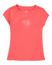 Kid Floral Graphic Tee