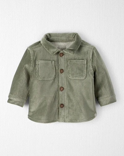 Baby Boy Recycled Velour Jacket