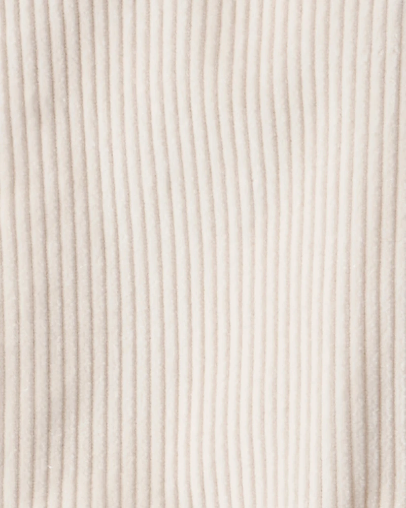 Baby Organic Cotton Corduroy Romper