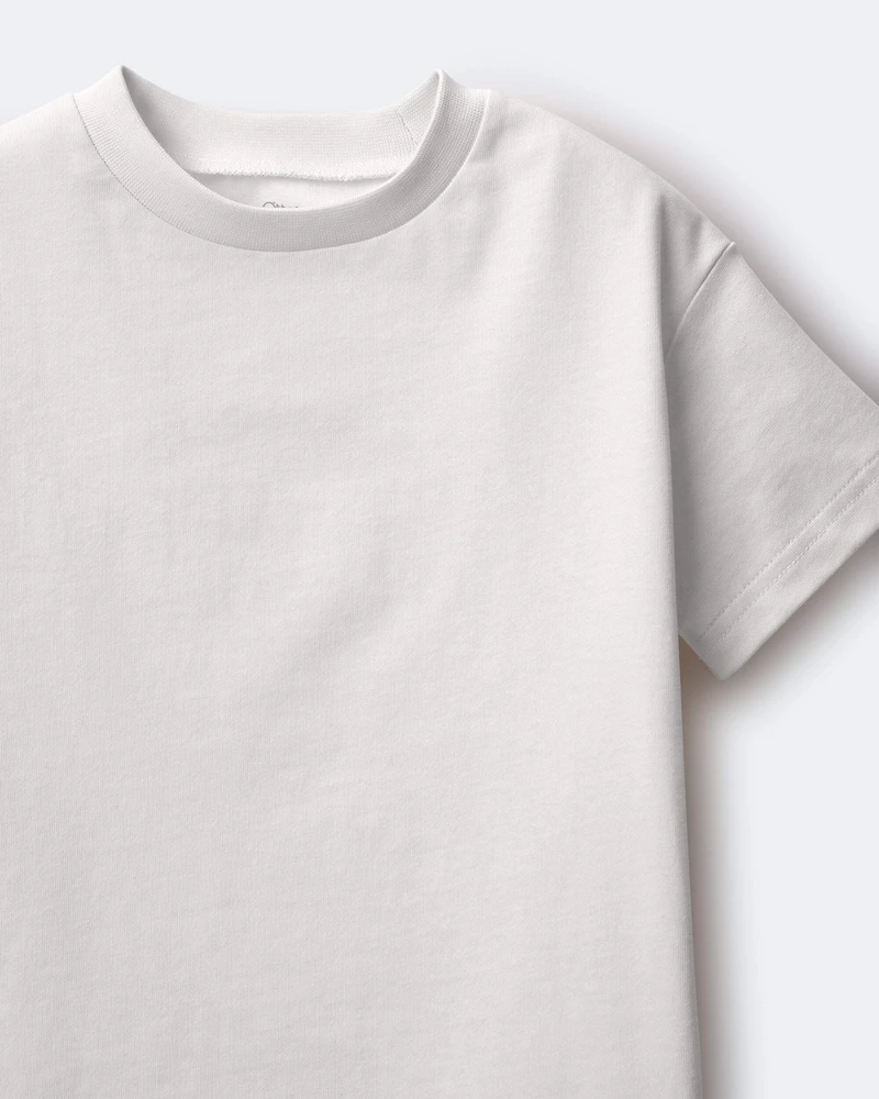 Toddler Relaxed Tee - Cream