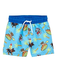 Toddler 2-Piece PAW Patrol Rashguard & Swim Trunk Set
