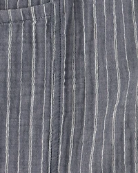 Boys 2-Piece Organic Cotton Gauze Short Set Cream