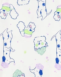 Kid 4-Piece Dog Cotton Pyjamas