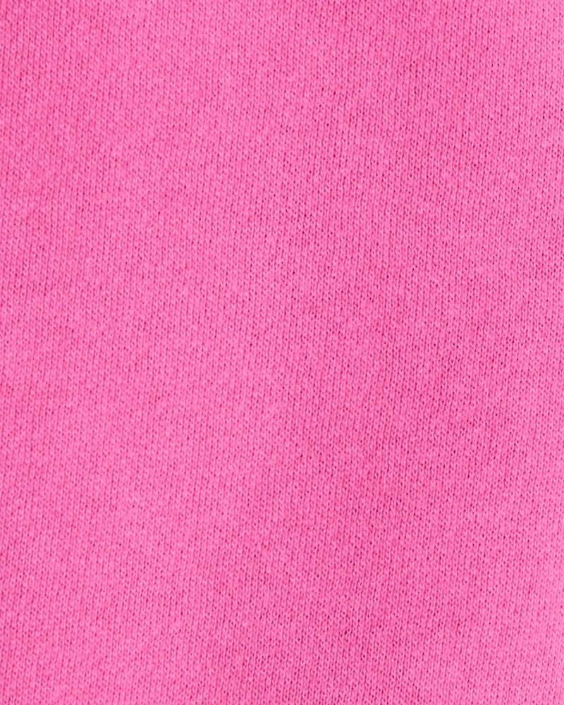 Baby Girl DayDream Fleece Drawstring Joggers - Pink