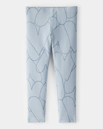 Toddler Girl Heart Leggings