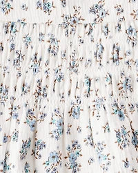 Baby Girl 2-Piece Organic Cotton Set BlueMist Bloom