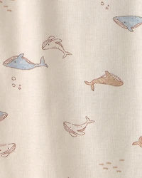 Baby 2-Pack Whale Night Gowns - Blue