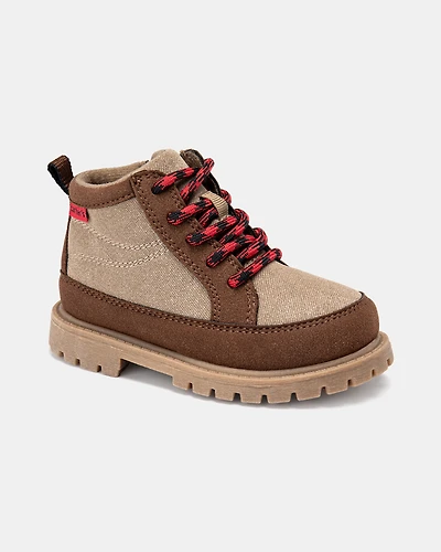 Toddler Boy Fashion Boots - Brown