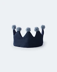 Toddler Crown Party Hat - Navy