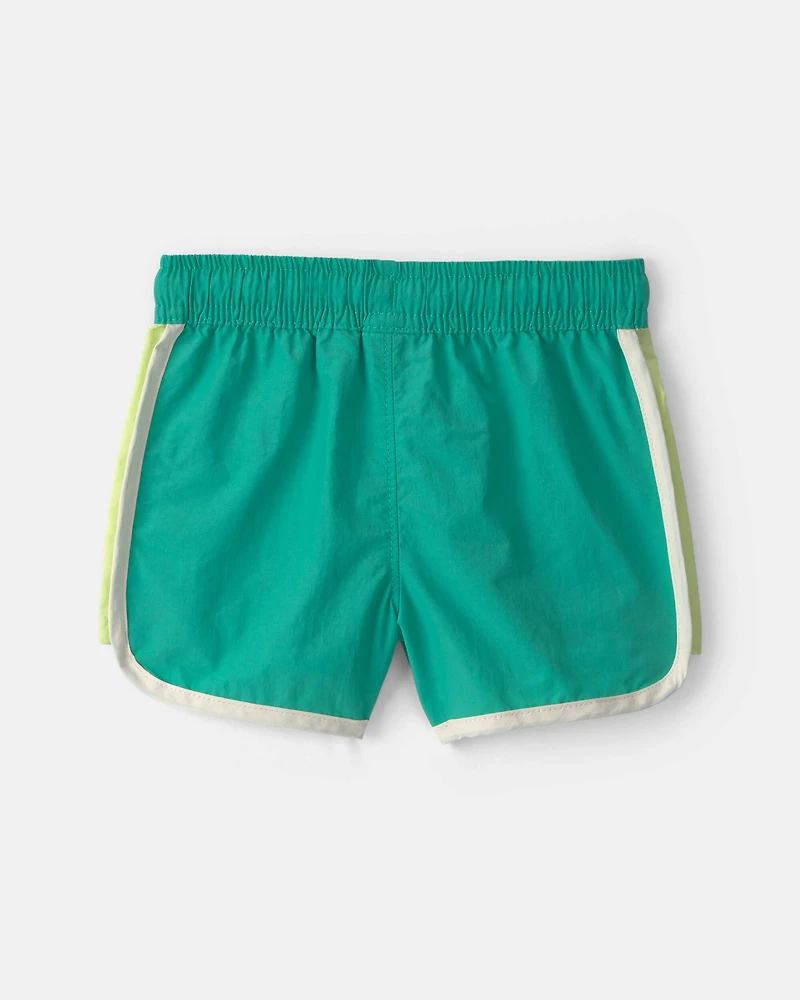 Baby Active Shorts - Green