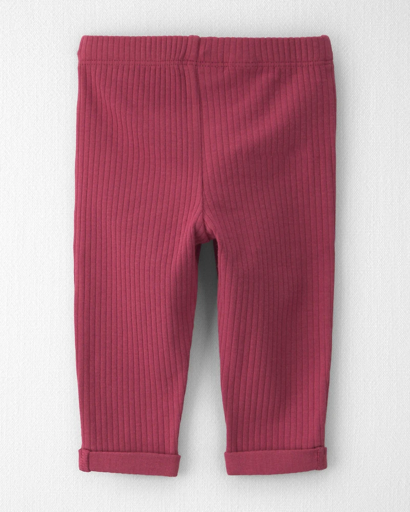 Baby Girl 2-Pack Organic Cotton Leggings