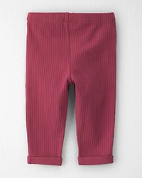 Baby Girl 2-Pack Organic Cotton Leggings