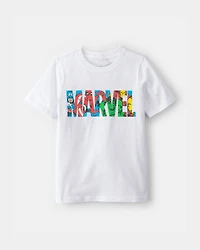 Boys ©Marvel Graphic Tee - White