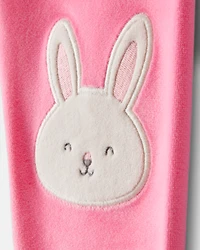 Toddler Girl Bunny DreamPlush Snug Fit 2-Piece Pyjamas - Pink