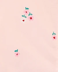 Toddler Floral Rain Jacket - Pink