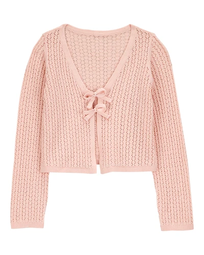 Kid Striped Cardigan Top