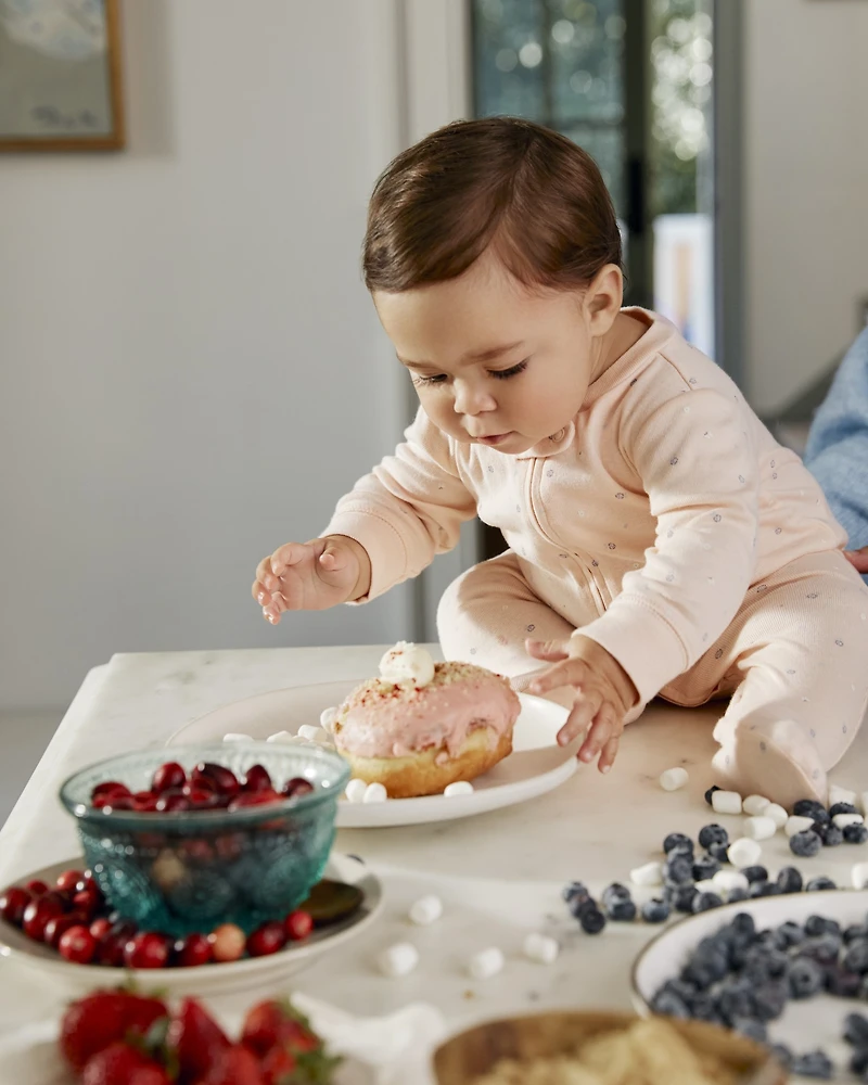 Baby 2-Pack Print 2-Way Zip Cotton Sleeper Pyjamas