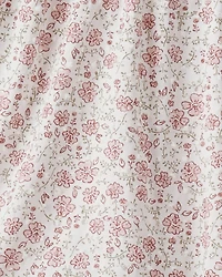 Girls Organic Cotton Dress Prairie Blossom Print