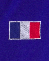 Kids 2-Piece Umbro France Soccer Jersey & Short Set - Blue/Red/White