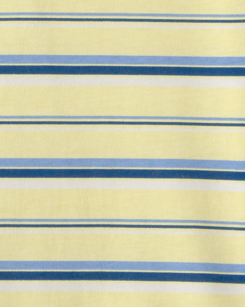 Toddler Striped T-Shirt - Yellow/Blue