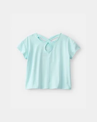 Girls 'Malibu Beach' Active Top - Blue