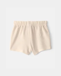 Baby Drawstring Shorts - Ivory