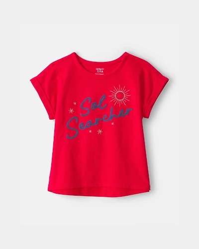 Girls 'Sol Searcher' Top - Red