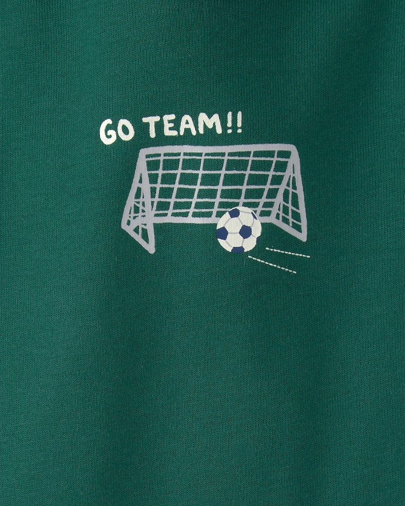 Baby 5-Pack Sports Multipack Bodysuits - Green/White