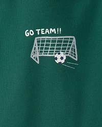 Baby 5-Pack Sports Multipack Bodysuits - Green/White