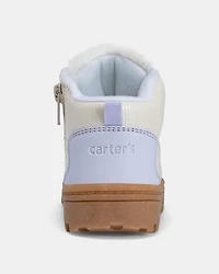 Toddler Fashion Boots -Cream