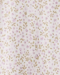 Toddler Girl 2-Pack Organic Cotton Tees Botanic Muse Print