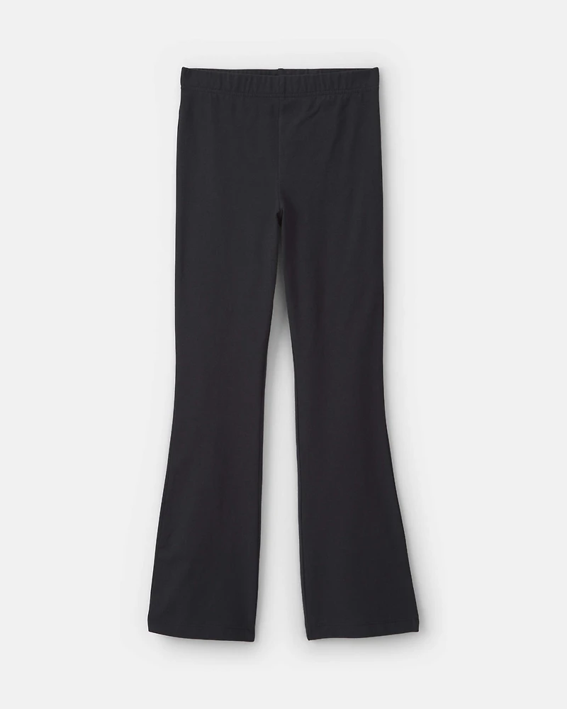 Girls Pull-On Stretch Flare Leggings