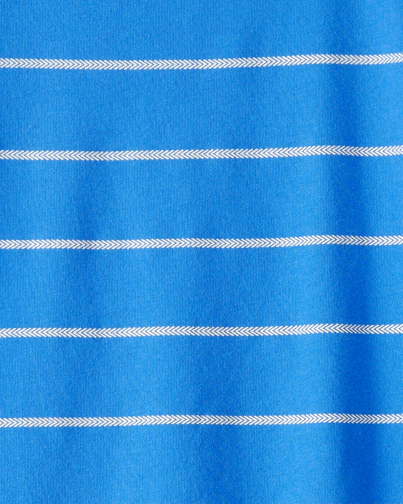 Boys Striped Long-Sleeve T-Shirt - Blue