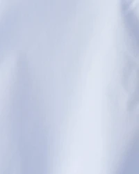 Girls Long-Sleeve Quarter-Zip Windbreaker - Blue