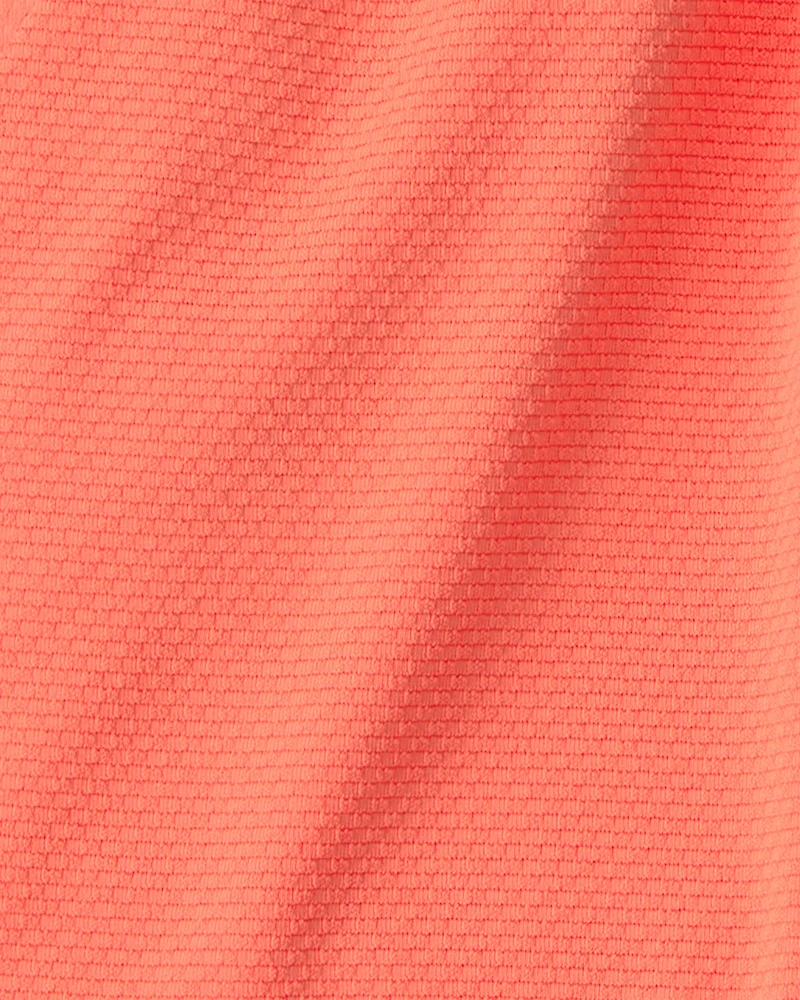 Boys Mesh Active Shorts - Orange