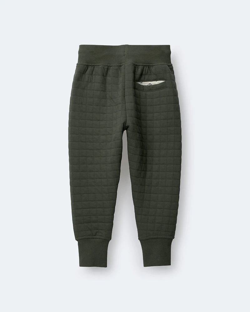 Toddler No-Seam Jogger Pant - Olive