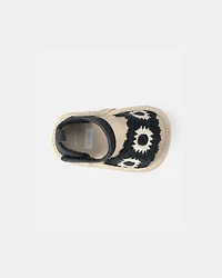 Baby Girl Crochet Sandals - Black