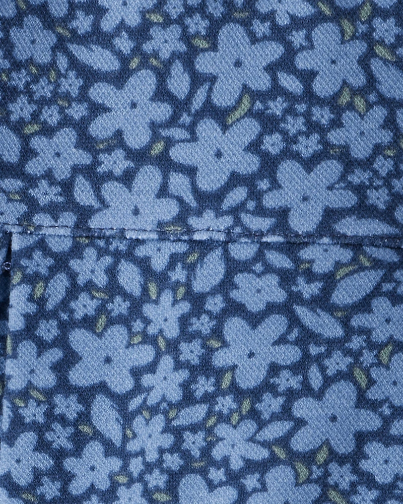 Kid Floral Pull-On Skort