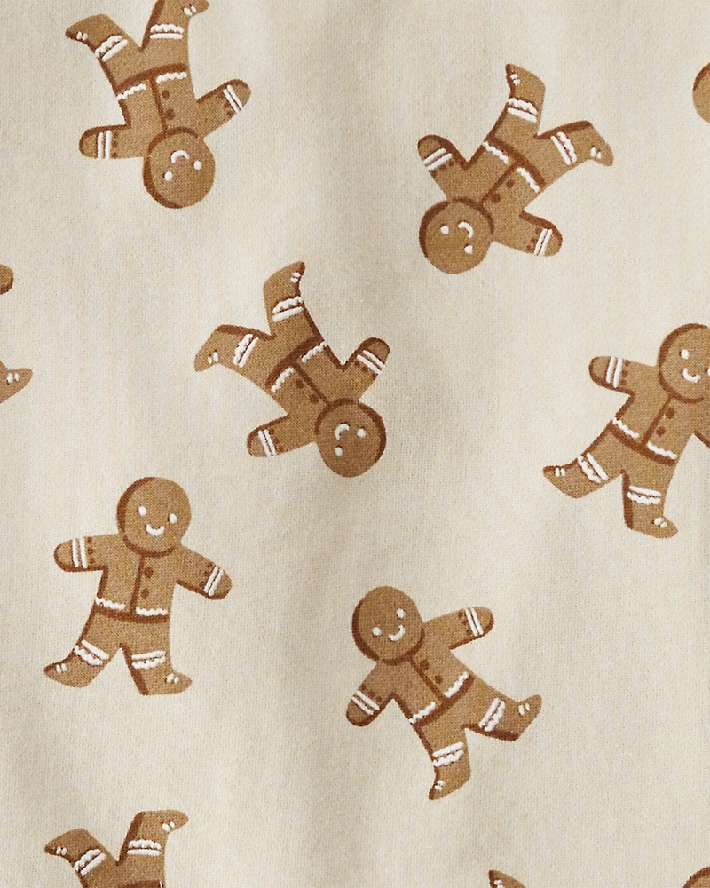 Toddler 2-Piece Gingerbread Man Set Made with Organic Cotton