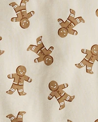 Toddler 2-Piece Gingerbread Man Set Made with Organic Cotton