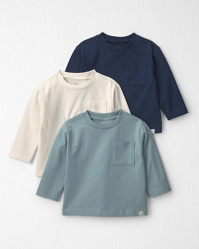 Baby Boy 3-Pack Organic Cotton Tops