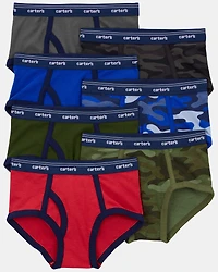 Boys 7-Pack Cotton Briefs Underwear