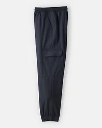 Boys Active Woven Joggers - Black