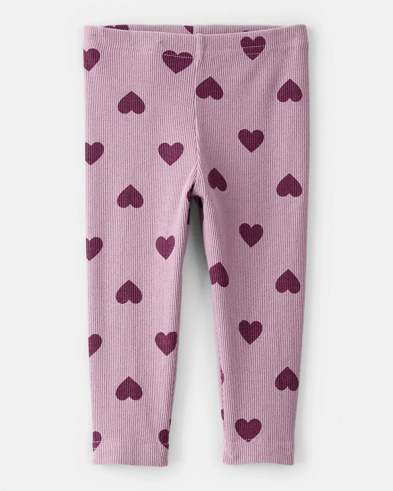 Baby Girl Sherpa Quarterzip & Legging Set - Purple