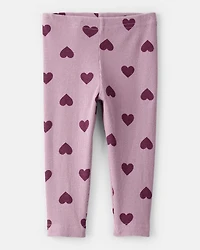 Baby Girl Sherpa Quarterzip & Legging Set - Purple