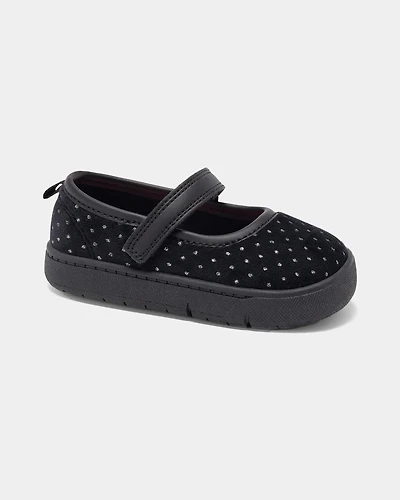 Baby Girl Every Step® First Walker Dress Shoes - Black