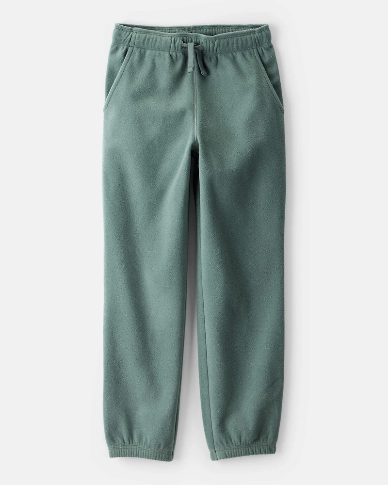 Boys Fleece Joggers - Green