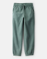 Boys Fleece Joggers - Green
