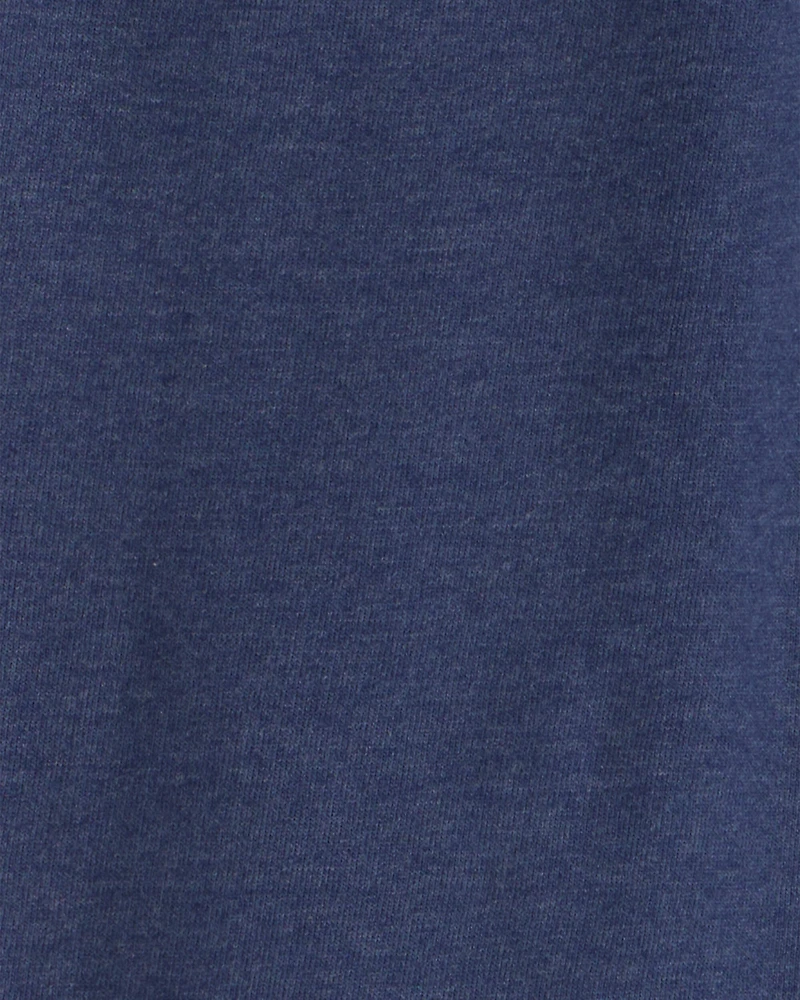 Boys French Terry Joggers - Navy Blue